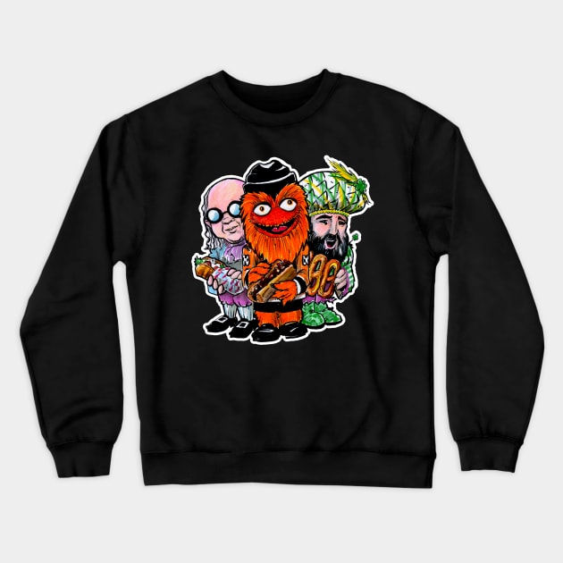 Philly Trio Crewneck Sweatshirt by bobdix